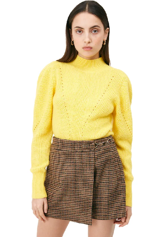 Deal Explosion Banny Skort - Taupe Houndstooth