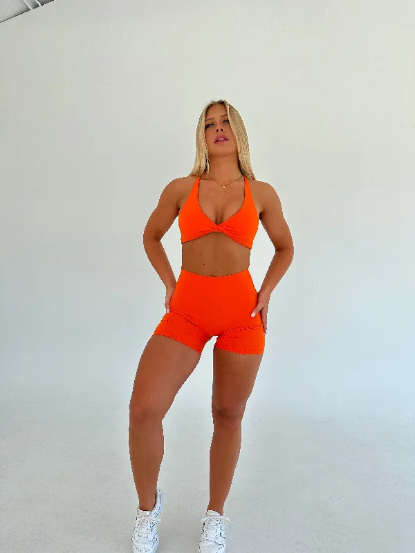 While Supplies Last Energy Shorts - tangerine
