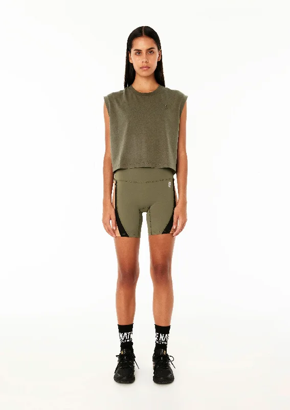 YEAR-End Clearance HEADLINE 7" BIKE SHORT IN KHAKI