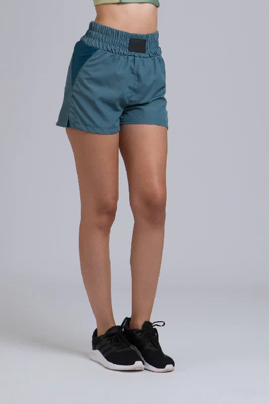 Hurry In Hit Shorts - Dark Green
