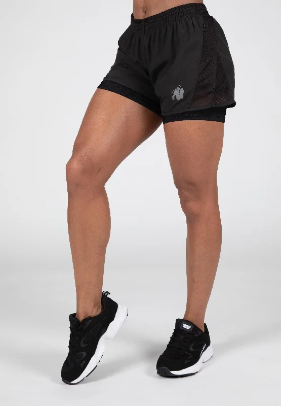Extra Savings Portland 2-In-1 Shorts - Black
