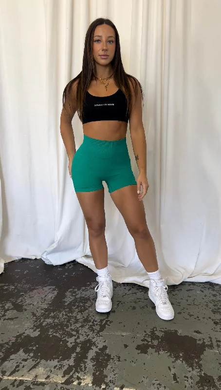 Sneak Peek Sale Power shorts - EMERALD