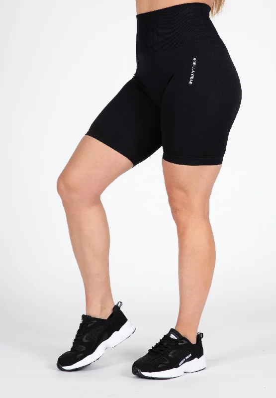 Take Advantage Quincy Seamless Cycling Shorts - Black