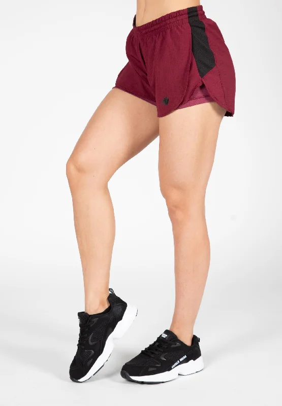 Huge Discounts Salina 2-In-1 Shorts - Burgundy