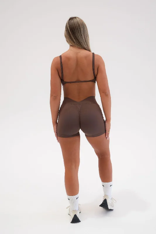 Special Price Contour Shorts - CHOCOLATE