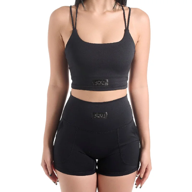 Flash Sale TIIMELESS™ Athlounge® ETERNITII™ Pocket Shorts - Black